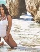 Ashley Graham in “Essentials” Swimwear Photoshoot 2019