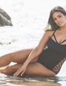 Ashley Graham in “Essentials” Swimwear Photoshoot 2019