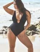 Ashley Graham in “Essentials” Swimwear Photoshoot 2019