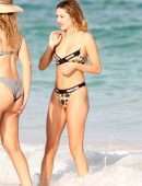 Delilah Belle Hamlin in Bikini at Beach in Tulum