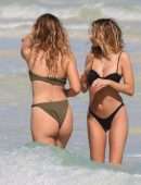 Delilah Belle Hamlin in Bikini on the Beach in Tulum