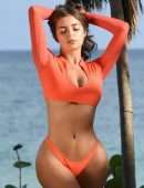 Demi Rose Mawby Booty, Bikini Photoshoot in Tulum