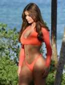 Demi Rose Mawby Booty, Bikini Photoshoot in Tulum