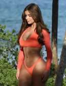 Demi Rose Mawby Booty, Bikini Photoshoot in Tulum