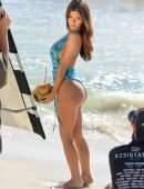 Demi Rose Mawby Booty for Swimsuit Photoshoot in Tulum