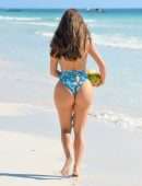 Demi Rose Mawby Booty for Swimsuit Photoshoot in Tulum