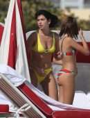 Dua Lipa Booty in Bikini on the Beach in Miami, Florida