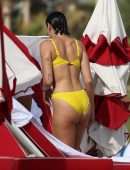 Dua Lipa Booty in Bikini on the Beach in Miami, Florida