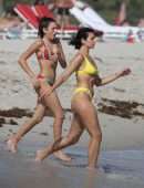 Dua Lipa Booty in Bikini on the Beach in Miami, Florida