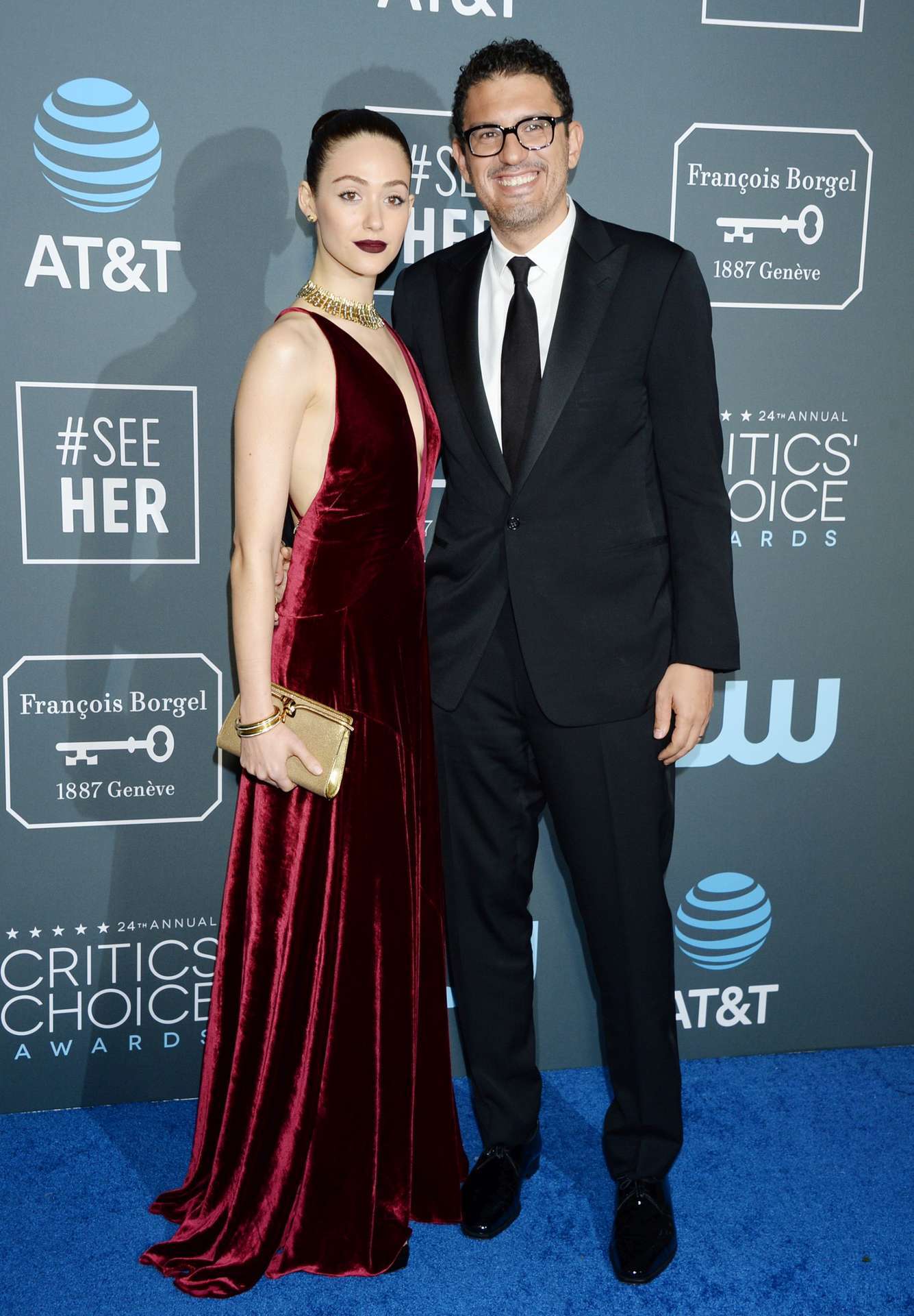 Emmy Rossum - The 24th Annual Critics' Choice Awards in Santa Monica
