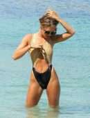 Georgia Harrison Booty in Swimsuit in Cape Verde