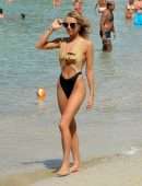 Georgia Harrison Booty in Swimsuit in Cape Verde