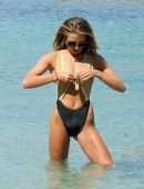 Georgia Harrison Booty in Swimsuit in Cape Verde