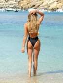 Georgia Harrison Booty in Swimsuit in Cape Verde