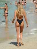 Georgia Harrison Booty in Swimsuit in Cape Verde