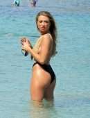 Georgia Harrison Booty in Swimsuit in Cape Verde