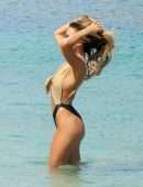 Georgia Harrison Booty in Swimsuit in Cape Verde