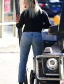 Hilary Duff Booty Out in Los Angeles