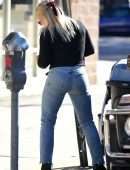 Hilary Duff Booty Out in Los Angeles