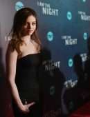 India Eisley at the Premiere of "I Am The Night" in New York