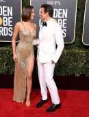 Irina Shayk Booty at 76th Annual Golden Globe Awards in Beverly Hills
