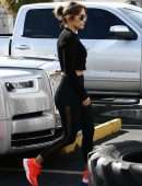 Jennifer Lopez Booty in Tights, Going to the Gym in Miami