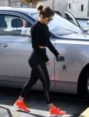 Jennifer Lopez Booty in Tights, Going to the Gym in Miami