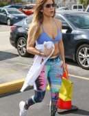 Jennifer Lopez in Tights Going to a Gym in Miami