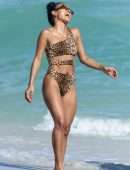 Karrueche Tran in Bikini on the Beach in Miami