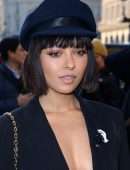 Kat Graham at Schiaparelli Haute Couture SS 2019 Show at Paris Fashion Week