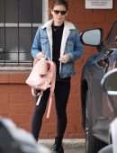 Kate Mara Leaving a Dance Class in Beverly Hills