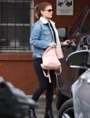 Kate Mara Leaving a Dance Class in Beverly Hills