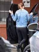 Kate Mara Leaving a Dance Class in Beverly Hills