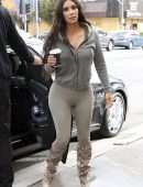 Kim Kardashian in Tights Out in Sherman Oaks