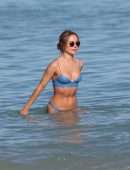 Kimberley Garner in Bikini on the Beach in Miami