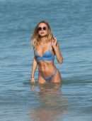 Kimberley Garner in Bikini on the Beach in Miami