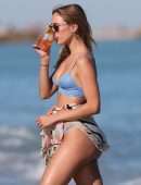 Kimberley Garner in Bikini on the Beach in Miami