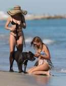 Kimberley Garner in Bikini on the Beach in Miami