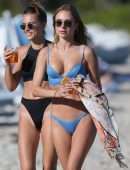 Kimberley Garner in Bikini on the Beach in Miami