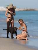 Kimberley Garner in Bikini on the Beach in Miami