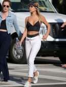 Kimberley Garner Out and About in Miami