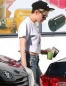 Kristen Stewart Leaving Nail Bar in West Hollywood