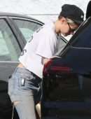 Kristen Stewart Leaving Nail Bar in West Hollywood