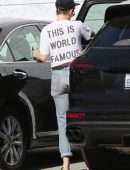 Kristen Stewart Leaving Nail Bar in West Hollywood