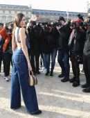 Madison Beer Outside the Off White Fashion Show in Paris