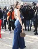 Madison Beer Outside the Off White Fashion Show in Paris