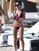Metisha Schaefer Booty in Bikini on Miami Beach