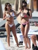 Metisha Schaefer Booty in Bikini on Miami Beach