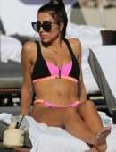 Metisha Schaefer Booty in Bikini on Miami Beach