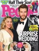 Miley Cyrus and Liam Hemsworth in People US Magazine - January 2019